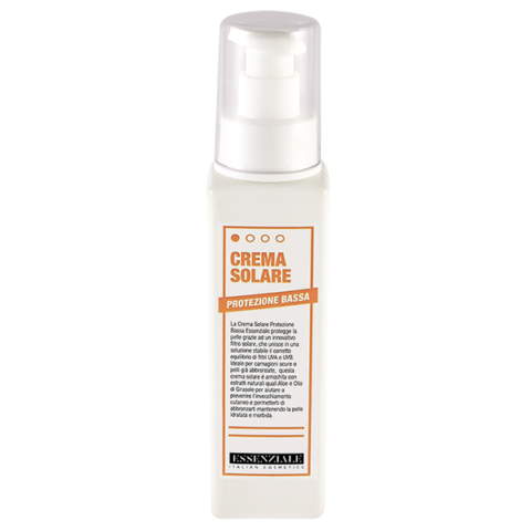 6 - CREMA SOLARE PROTEZIONE BASSA